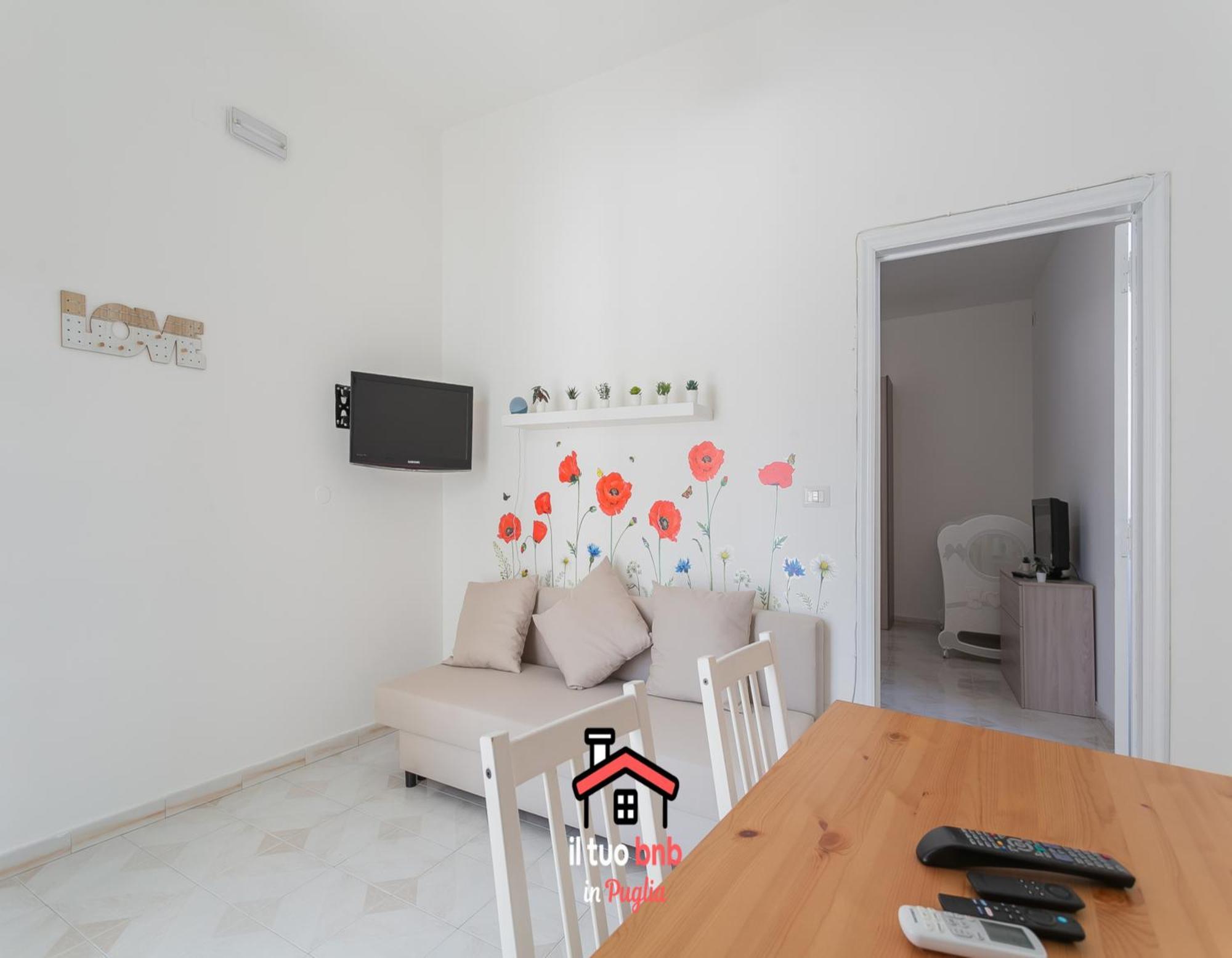 Ferienwohnung Casa Bianca Bnb,Big Terrace,10 Min Airport Beaches Bitonto Exterior foto